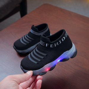 KJ's KIDS SNEAKERS WITH LIGHTS - KJ's Store