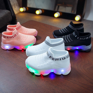 KJ's KIDS SNEAKERS WITH LIGHTS - KJ's Store